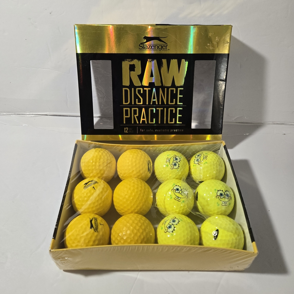 Slazenger Raw Distance Practice Golf Balls